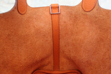 画像をギャラリービューアに読み込む, HERMES/エルメス ピコタンPM トリヨンクレマンス オレンジ □H刻印 ハンドバッグ 800080009