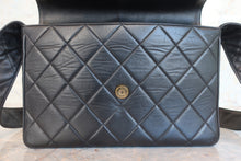 画像をギャラリービューアに読み込む, CHANEL/シャネル マトラッセショルダーバッグ ラムスキン ブラック/ゴールド金具 ショルダーバッグ 800040186