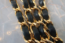 画像をギャラリービューアに読み込む, CHANEL/シャネル マトラッセチェーンショルダーバッグ ラムスキン ブラック/ゴールド金具 ショルダーバッグ 800010146