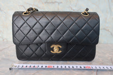 画像をギャラリービューアに読み込む, CHANEL/シャネル マトラッセWフラップWチェーンショルダーバッグ ラムスキン ブラック/ゴールド金具 ショルダーバッグ 800090052