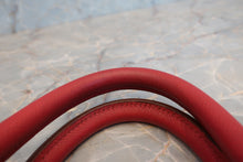 Load image into Gallery viewer, HERMES BIRKIN 30 Toile officier/Graine Couchevel leather Khaki/Rouge vif □H Engraving Hand bag 700070284