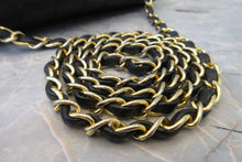 將圖片載入圖庫檢視器 CHANEL/シャネル マドモアゼルチェーンショルダーバッグ ラムスキン ブラック/ゴールド金具 700090124