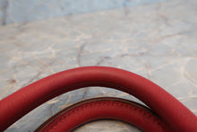 Load image into Gallery viewer, HERMES BIRKIN 30 Toile officier/Graine Couchevel leather Khaki/Rouge vif □H Engraving Hand bag 700070284