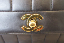 將圖片載入圖庫檢視器 CHANEL/シャネル マドモアゼルチェーンショルダーバッグ ラムスキン ブラック/ゴールド金具 700090124