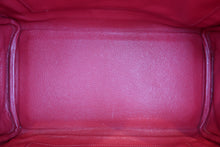 Load image into Gallery viewer, HERMES BIRKIN 30 Toile officier/Graine Couchevel leather Khaki/Rouge vif □H Engraving Hand bag 700070284