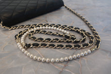 將圖片載入圖庫檢視器 CHANEL/シャネル マトラッセチェーンウォレット ラムスキン ブラック/ゴールド金具 ショルダーバッグ 700120156
