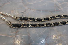 將圖片載入圖庫檢視器 CHANEL/シャネル マトラッセチェーンウォレット ラムスキン ブラック/ゴールド金具 ショルダーバッグ 700120156