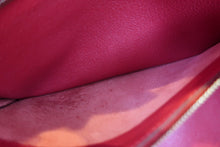 Load image into Gallery viewer, HERMES BIRKIN 30 Toile officier/Graine Couchevel leather Khaki/Rouge vif □H Engraving Hand bag 700070284