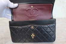 画像をギャラリービューアに読み込む, CHANEL/シャネル マトラッセWフラップWチェーンショルダーバッグ ラムスキン ブラック/ゴールド金具 ショルダーバッグ 800090052