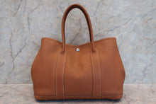 Load image into Gallery viewer, HERMES  GARDEN PARTY PM Negonda leather Gold □K Engraving Tote bag 700100088