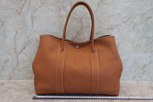 Load image into Gallery viewer, HERMES  GARDEN PARTY PM Negonda leather Gold □K Engraving Tote bag 700100088