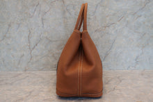 Load image into Gallery viewer, HERMES  GARDEN PARTY PM Negonda leather Gold □K Engraving Tote bag 700100088
