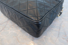 Load image into Gallery viewer, CHANEL Matelasse fringe Chain shoulder Lambskin Black/Gold hadware Shoulder bag 800040128