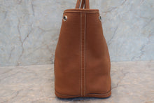 Load image into Gallery viewer, HERMES  GARDEN PARTY PM Negonda leather Gold □K Engraving Tote bag 700100088