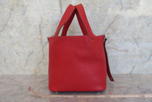 画像をギャラリービューアに読み込む, HERMES/エルメス ピコタンロックPM トリヨンクレマンス ルージュカザック T刻印 ハンドバッグ 700010210