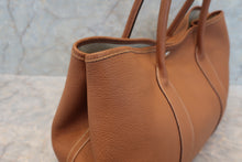 Load image into Gallery viewer, HERMES  GARDEN PARTY PM Negonda leather Gold □K Engraving Tote bag 700100088