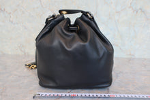 Load image into Gallery viewer, CHANEL CC mark drawstring bag Chain shoulder bag Lambskin Black/Gold hardware Shoulder bag 800080229