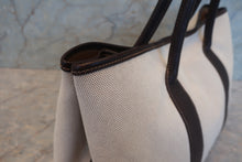 将图片加载到图库查看器,HERMES GARDEN PARTY PM Toile H/Leather Marron/Brown □H刻印 Tote bag 700120173