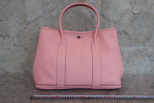 画像をギャラリービューアに読み込む, HERMES/エルメス ガーデンパーティPM カントリー ローズサクラ T刻印 トートバッグ 800080010