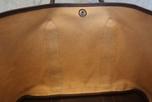 将图片加载到图库查看器,HERMES GARDEN PARTY PM Toile H/Leather Marron/Brown □H刻印 Tote bag 700120173