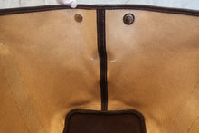 将图片加载到图库查看器,HERMES GARDEN PARTY PM Toile H/Leather Marron/Brown □H刻印 Tote bag 700120173
