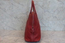 将图片加载到图库查看器,HERMES BOLIDE RELAX 40 Sikkim leather Rouge H □Q刻印 Hand bag 800020264