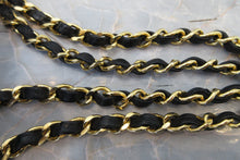 將圖片載入圖庫檢視器 CHANEL/シャネル パリ限定マトラッセダブルフラップチェーンショルダーバッグ ラムスキン ブラック/ゴールド金具 ショルダーバッグ 700090092