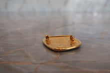 Load image into Gallery viewer, CHANEL Diamond shape Brooch Gold plate Gold Brooch 600050095