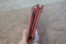 将图片加载到图库查看器,HERMES Bearn Soufflet Epsom leather Rose confetti T刻印 Wallet 700120187