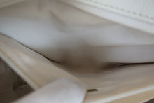 Load image into Gallery viewer, CHANEL Matelasse Trapezoid Hand bag Caviar skin/Plastic White/Gold hadware Hand bag500050069