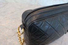 Load image into Gallery viewer, CHANEL Matelasse fringe chain shoulder bag Lambskin Black/Gold hadware Shoulder bag 800040140