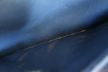 Load image into Gallery viewer, CHANEL CC mark trapezoid hand bag Denim Blue /Gold hadware Hand bag 700060234