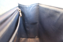 Load image into Gallery viewer, CHANEL CC mark trapezoid hand bag Denim Blue /Gold hadware Hand bag 700060234