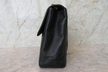 Load image into Gallery viewer, CHANEL Medium Matelasse single flap chain shoulder bag Caviar skin Black/Gold hadware Shoulder bag 700090070