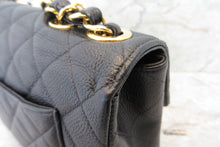 Load image into Gallery viewer, CHANEL Medium Matelasse single flap chain shoulder bag Caviar skin Black/Gold hadware Shoulder bag 700090070