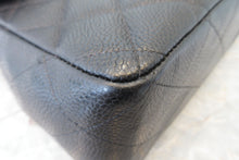 Load image into Gallery viewer, CHANEL Medium Matelasse single flap chain shoulder bag Caviar skin Black/Gold hadware Shoulder bag 700090070