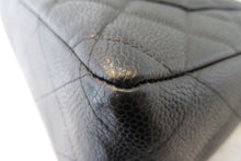 Load image into Gallery viewer, CHANEL Medium Matelasse single flap chain shoulder bag Caviar skin Black/Gold hadware Shoulder bag 700090070