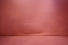将图片加载到图库查看器,HERMES Bearn Soufflet Epsom leather Rose confetti T刻印 Wallet 700120187