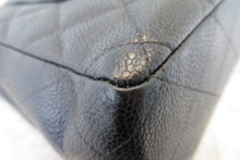 Load image into Gallery viewer, CHANEL Medium Matelasse single flap chain shoulder bag Caviar skin Black/Gold hadware Shoulder bag 700090070