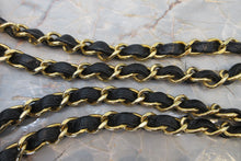 Load image into Gallery viewer, CHANEL Medium Matelasse single flap chain shoulder bag Caviar skin Black/Gold hadware Shoulder bag 700090070