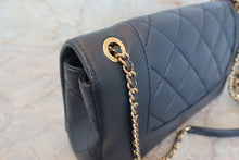 將圖片載入圖庫檢視器 CHANEL/シャネル チェーンショルダーバッグ ラムスキン ネイビー/ゴールド金具 ショルダーバッグ 700050006