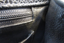 Load image into Gallery viewer, CHANEL Medium Matelasse single flap chain shoulder bag Caviar skin Black/Gold hadware Shoulder bag 700090070