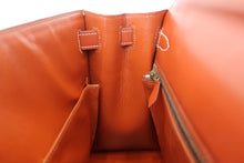 画像をギャラリービューアに読み込む, HERMES/エルメス ケリー28 ボックスカーフ ブリック 〇R刻印 ショルダーバッグ 800040162