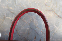 Load image into Gallery viewer, HERMES HAUT A COURROIRE 32 Graine Couchevel leather  Rouge vif □B Engraving Hand bag 700070103
