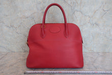 将图片加载到图库查看器,HERMES BOLIDE 35 Graine Couchevel leather Rouge vif 〇W刻印 Shoulder bag 800010222