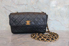 画像をギャラリービューアに読み込む, CHANEL/シャネル ミニマトラッセチェーンショルダーバッグ ラムスキン ブラック/ゴールド金具 ショルダーバッグ 800070177