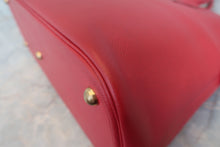 将图片加载到图库查看器,HERMES BOLIDE 35 Graine Couchevel leather Rouge vif 〇W刻印 Shoulder bag 800010222