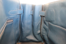 将图片加载到图库查看器,HERMES BIRKIN 30 Swift leather Blue de presse □L刻印 Hand bag 700120225
