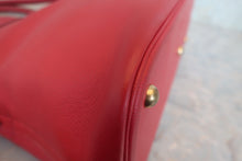 将图片加载到图库查看器,HERMES BOLIDE 35 Graine Couchevel leather Rouge vif 〇W刻印 Shoulder bag 800010222