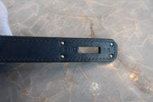 将图片加载到图库查看器,HERMES BIRKIN 30 Swift leather Blue de presse □L刻印 Hand bag 700120225